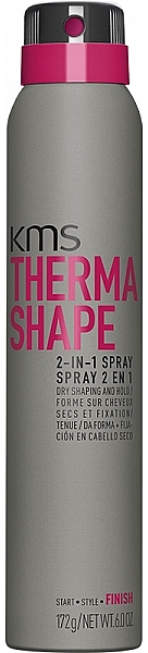 Спрей для волосся 2 в 1 - KMS California Thermashape Spray — фото N1