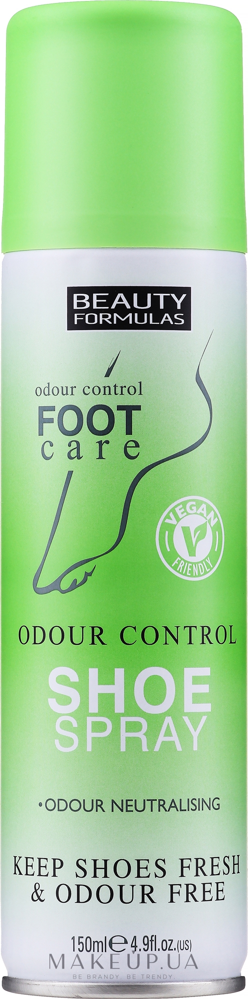 Дезодорант для обуви - Beauty Formulas Shoe Odour Control Spray  — фото 150ml