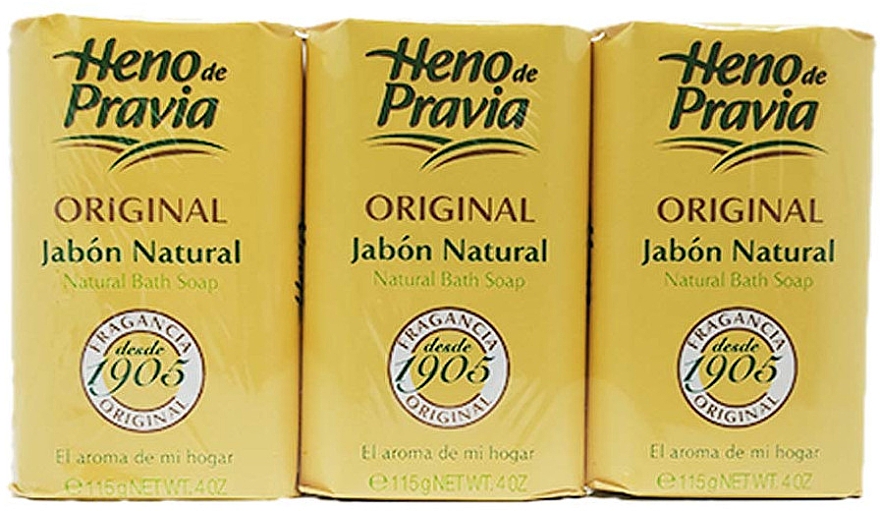 Heno de Pravia Original - Набір (soap/3х115g) — фото N1