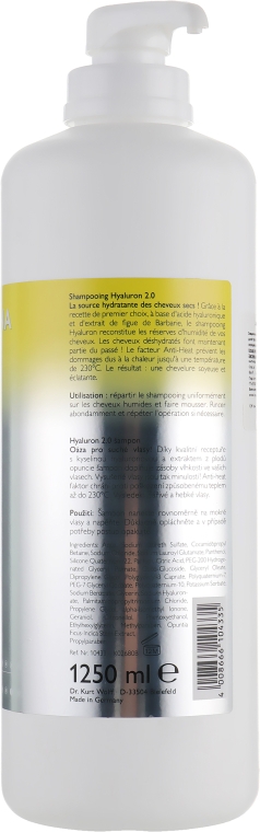 Зволожувальний шампунь з гіалуроновою кислотою - Alcina Hyaluron Shampoo — фото N8