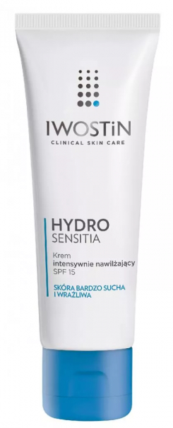 Зволожувальний крем для обличчя - Iwostin Hydro Sensitia Moisturizing Cream SPF15 — фото N1