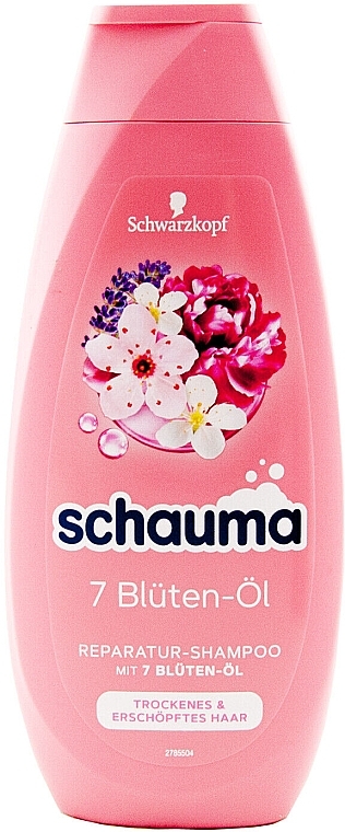 Шампунь для волосся - Schauma 7 Blossoms Oil Shampoo — фото N1