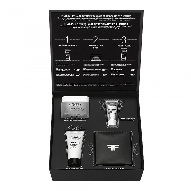 Набір - Filorga Anti-Ageing Time Filler Eyes Kit 2022 (e/cr/15ml + serum/7ml + mask/15m) — фото N2