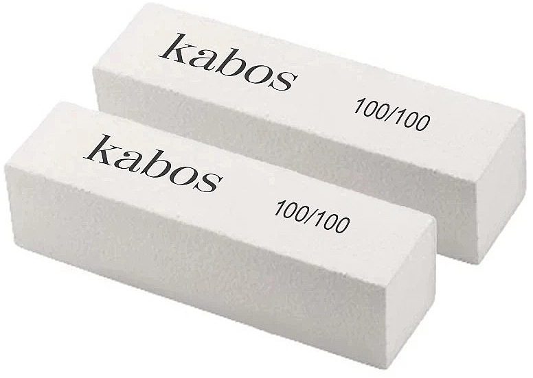 Полірувальний баф 100/100, білий - Kabos — фото N1