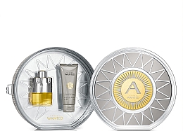 Духи, Парфюмерия, косметика Azzaro Wanted - Набор (edt/100ml + shamp/100ml)