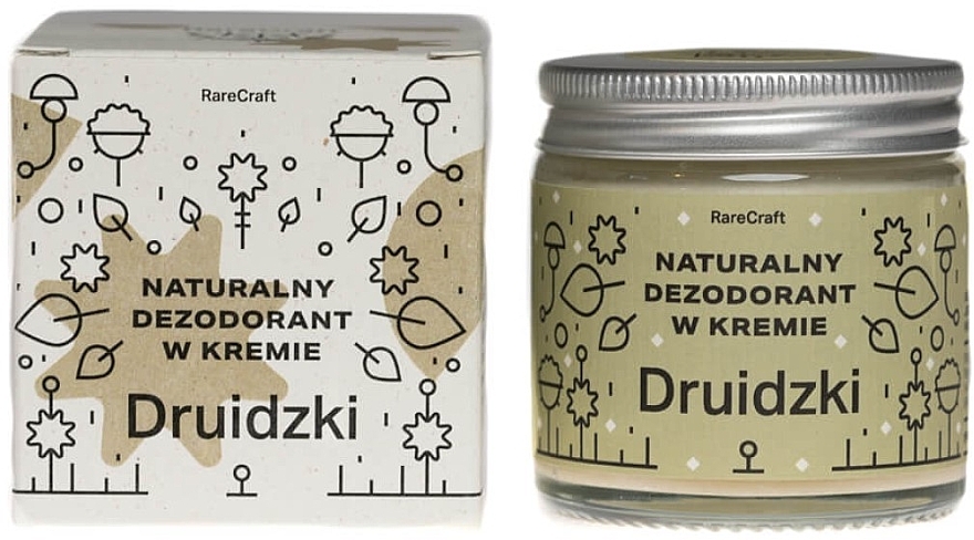 Натуральный крем-дезодорант "Лимон и розмарин" - RareCraft Cream Deodorant — фото N1