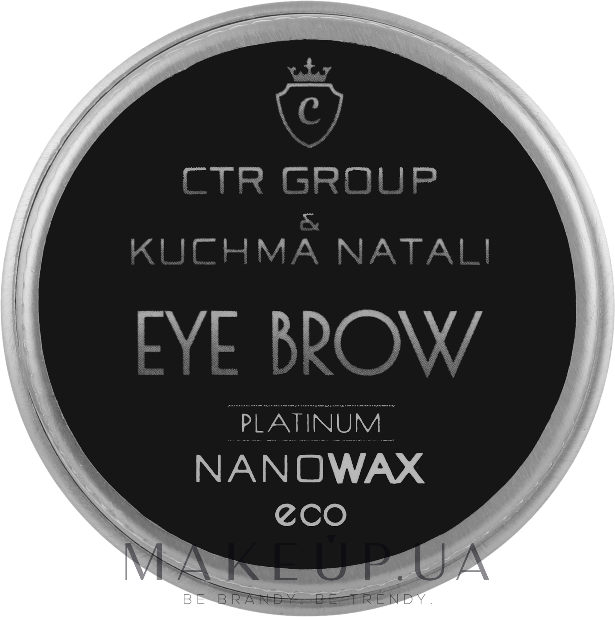Віск для фіксації брів - CTR Platinum Nano Wax Eye Brow — фото 15ml