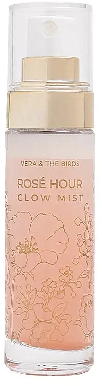 Спрей для обличчя - Vera & The Birds Rosé Hour Glow Mist — фото N1