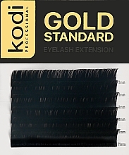 Духи, Парфюмерия, косметика Накладные ресницы Gold Standart C 0.12 (6 рядов: 11 мм) - Kodi Professional