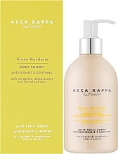 Лосьйон для тіла - Acca Kappa Green Mandarin Body Lotion — фото N2