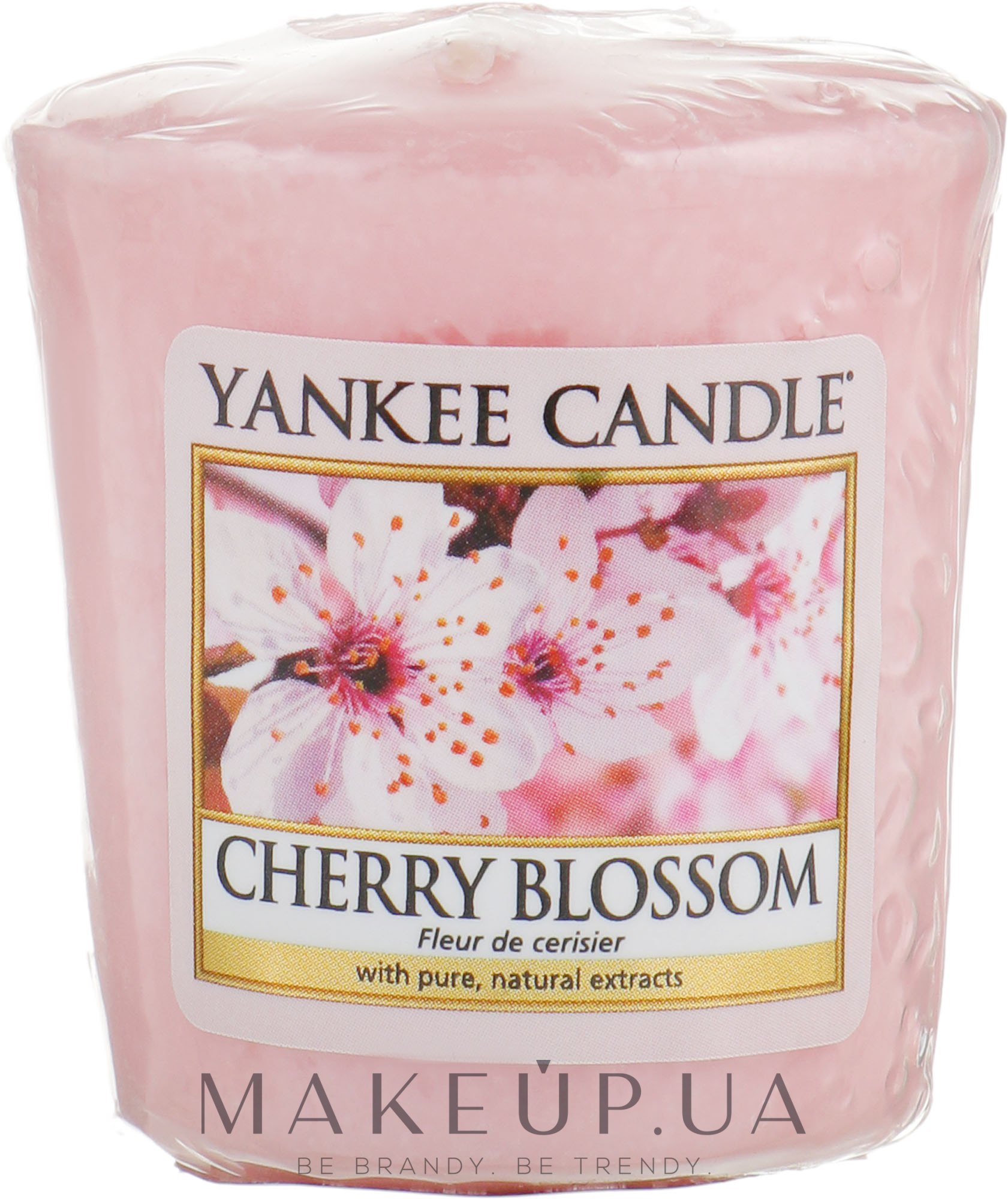 Ароматична свічка "Квітуча вишня" - Yankee Candle Scented Votive Cherry Blossom — фото 49g