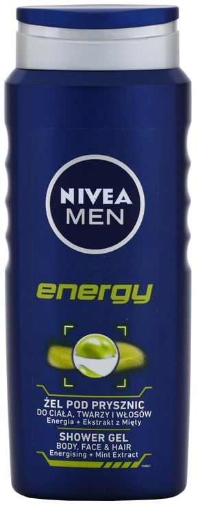 Гель для душу - NIVEA MEN Energy 2 in 1 Shower Gel — фото N4