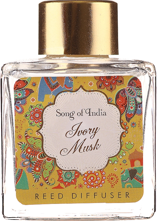 Аромадиффузор "Мускус" - Song of India Ivory Musk — фото N1