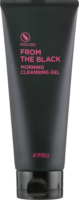 Утренний очищающий гель для лица - A'pieu From The Black Morning Cleansing Gel