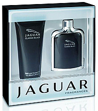 Духи, Парфюмерия, косметика Jaguar Classic Black - Набор (edt/100ml + sh/gel/200ml)