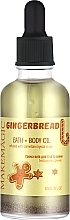 Парфумерія, косметика Сяюча олія для ванни та тіла - Makemagic Gingerbread Bath + Body Oil