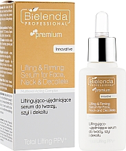 Парфумерія, косметика Сироватка для обличчя , шиї і декольте - Bielenda Professional Premium Total Lifting PPV+ Serum