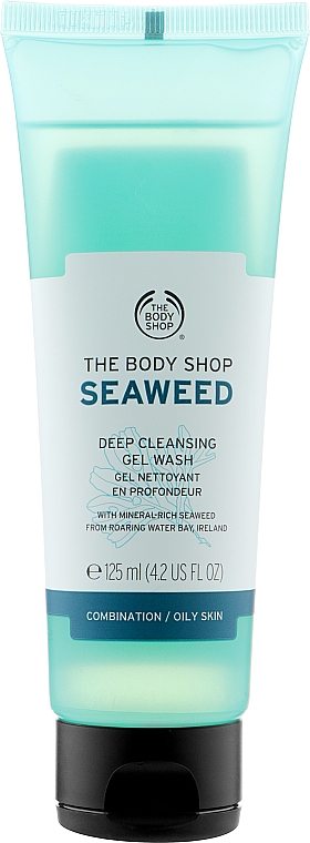 Очищающий гель для умывания - The Body Shop Seaweed Deep Cleansing Gel Wash — фото N1