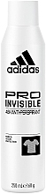 Дезодорант-спрей - Adidas 48H Pro Invisible Anti-Perspirant — фото N1