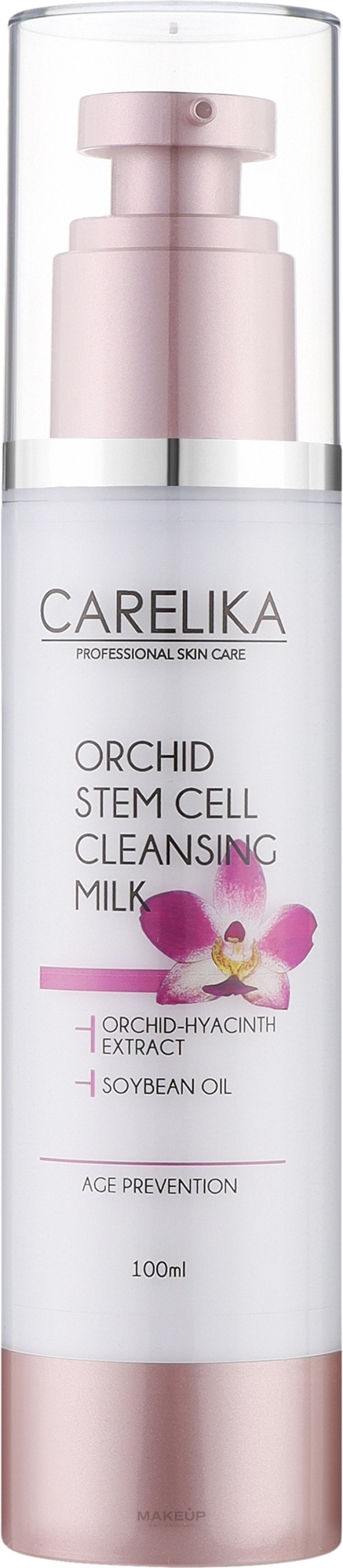 Молочко для обличчя - Carelika Orchid Stem Cells Cleansing Milk — фото 100ml