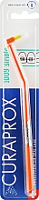 Монопучковая зубная щетка "Single CS 1009", оранжевая - Curaprox — фото N1