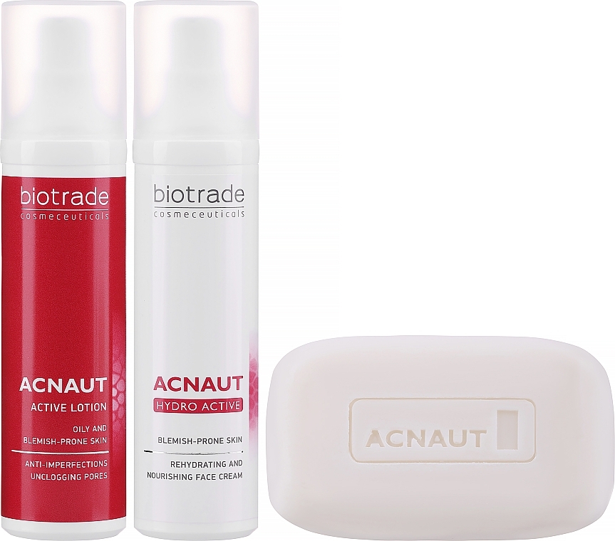 Набор - Biotrade Acne Out (soap/100g + lot/60ml + cr/60ml) — фото N2