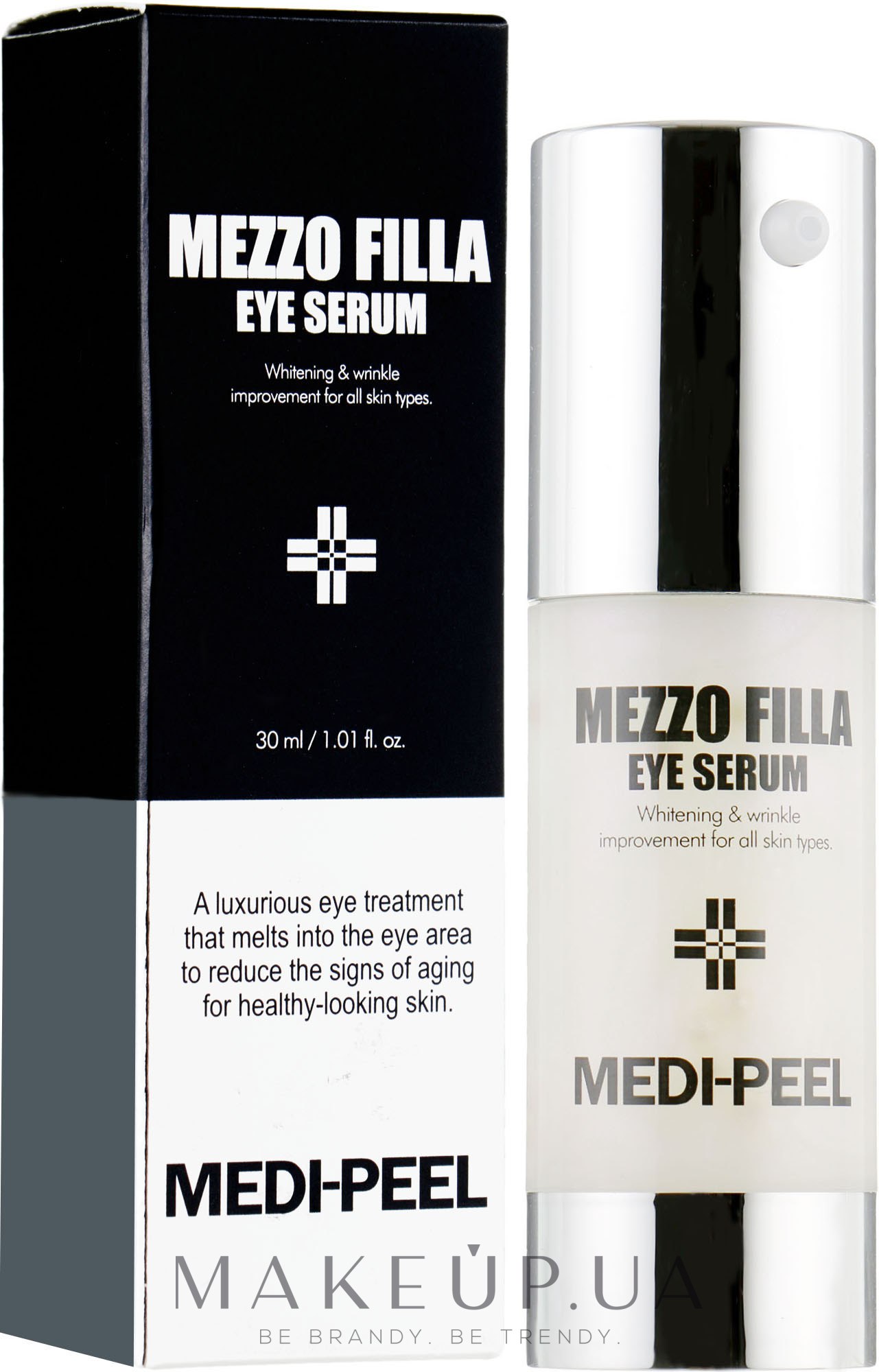 Омолоджувальна сироватка для повік з пептидами - Medi-Peel Mezzo Filla Eye Serum — фото 30ml