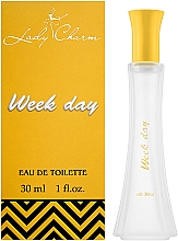 Aroma Parfume Lady Charm Week Day - Туалетна вода — фото N2