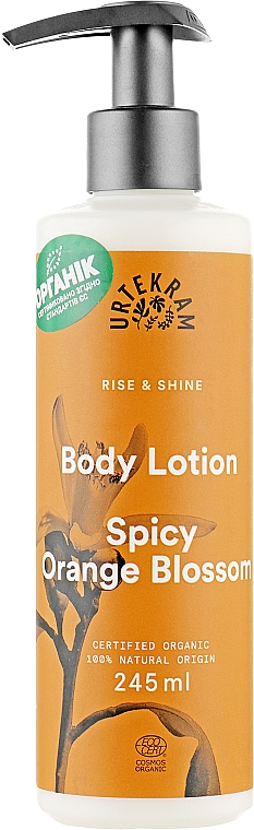 Органічний лосьйон для тіла "Пряний цвіт апельсина" - Urtekram Spicy Orange Blossom Body Lotion — фото N1