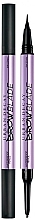 Двосторонній олівець для брів - Urban Decay Brow Blad Ink Stain + Waterproof Pencil — фото N1