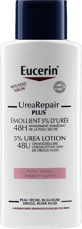Лосьон для тела - Eucerin Urearepair Plus Lotion 5% Fragrance — фото N1