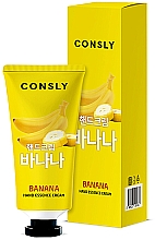 Парфумерія, косметика Крем-сироватка для рук з екстрактом банана - Consly Banana Hand Essence Cream