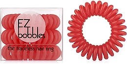 Резинка для волос, красная - EZ Bobbles — фото N1