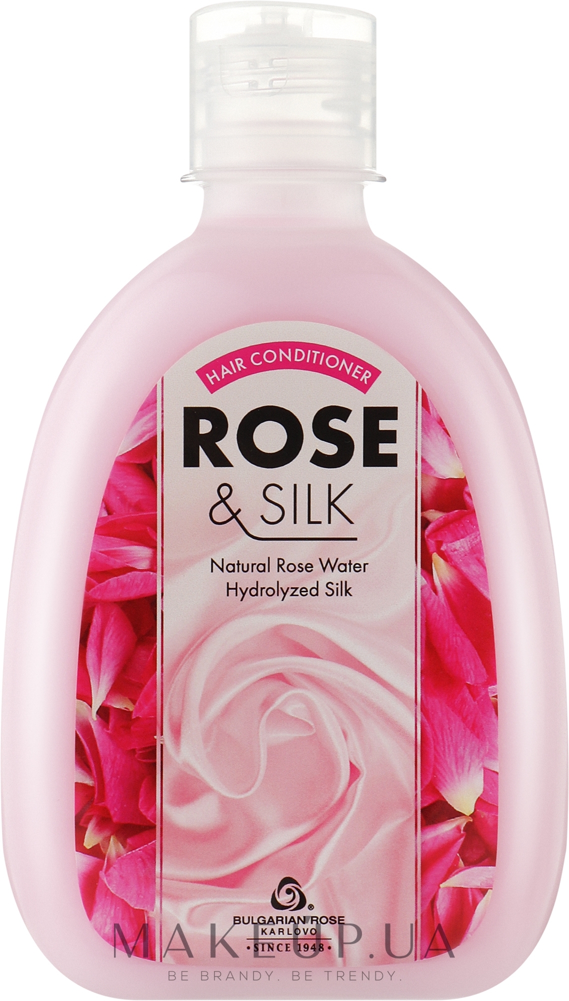 Кондиционер для волос - Bulgarian Rose Rose & Silk Hair Conditioner — фото 320ml