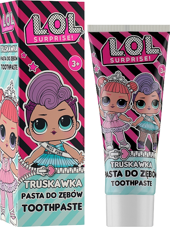 Зубна паста "Полуниця" - L.O.L. Surprise! — фото N2