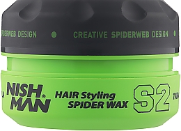 Духи, Парфюмерия, косметика Воск для стилизации волос - Nishman Hair Styling Wax S2 Spyder