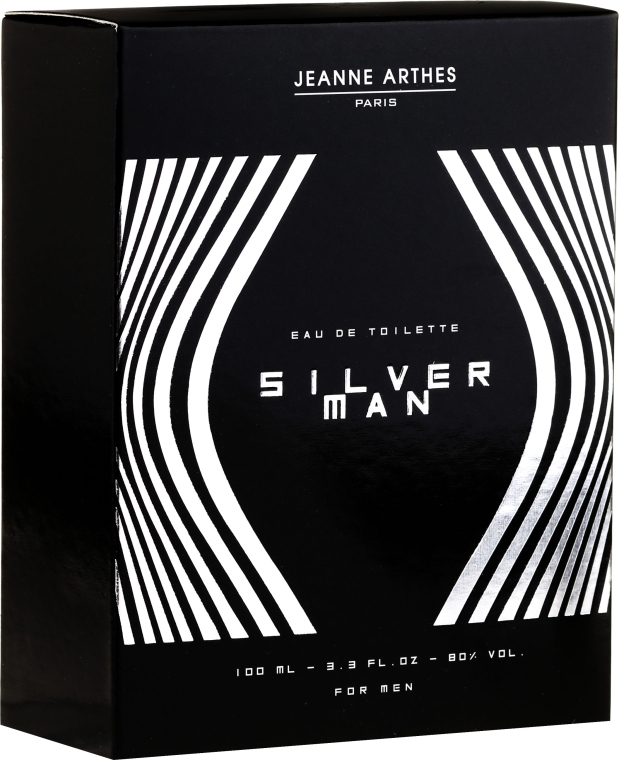 Jeanne Arthes Silver Man - Туалетна вода — фото N1
