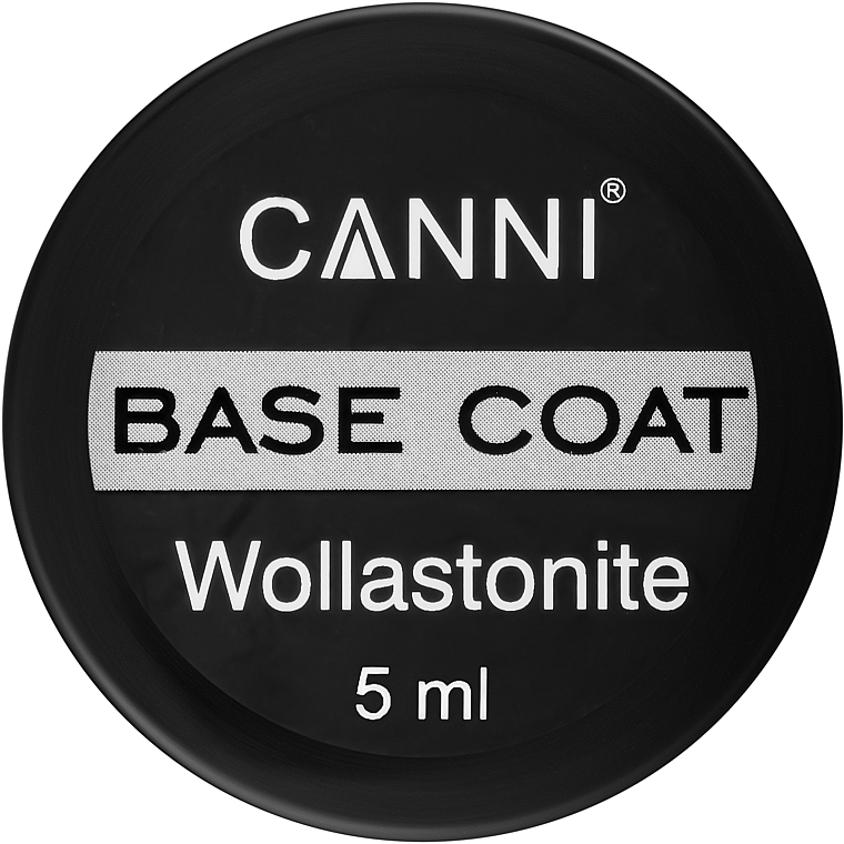 Восстанавливающая база для ногтей, 5 мл - Canni Wollastonite Base Coat