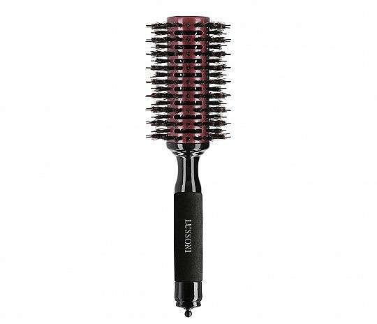 Круглая щетка для волос, 38 мм - Lussoni Hair Brush Natural Style — фото N1