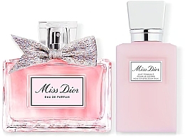 Dior Miss Dior 2021 - Набір (edp/50ml + b/milk/75ml) — фото N2