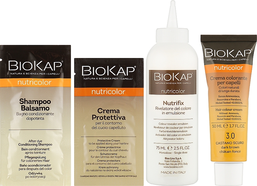 УЦЕНКА Краска для волос - BiosLine Biokap Nutricolor Tinta * — фото N2