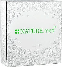 Набір №1 "Універсальний догляд за шкірою обличчя й тіла" - NATURE.med Nature's Solution (micel/water/150ml + cr/50ml + h/cr/75ml) — фото N3