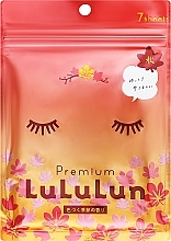 Маска для обличчя "Осіннє кленове листя" - Lululun Premium Face Mask — фото N1