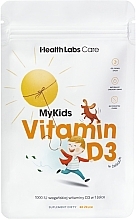 Дієтична добавка для дітей у жувальних цукерках "Вітамін D3" - HealthLabs Care MyKids Vitamin D3 — фото N1