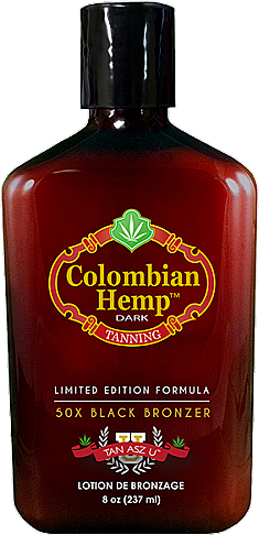 Лосьон для загара с бронзантами на основе конопляного масла - Tan Asz U Columbian Hemp Dark Lotion