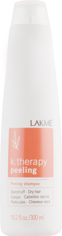 Шампунь против перхоти для сухих волос - Lakme K.Therapy Peeling Shampoo — фото N1