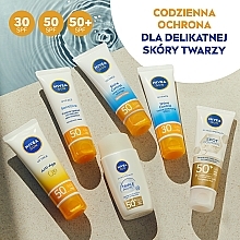 Легкий солнцезащитный крем для лица с высоким уровнем защиты SPF30 - NIVEA Sun UV Face Sunscreen SPF30 — фото N8