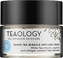 Духи, Парфюмерия, косметика Антивозрастной крем для лица - Teaology White Tea Miracle Anti-Age Cream