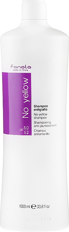 Шампунь для нейтралізації жовтизни - Fanola No-Yellow Shampoo — фото N5