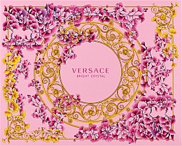 Парфумерія, косметика Versace Bright Crystal - Набір (edt/50ml + b/l/50 ml + s/g/50 ml)